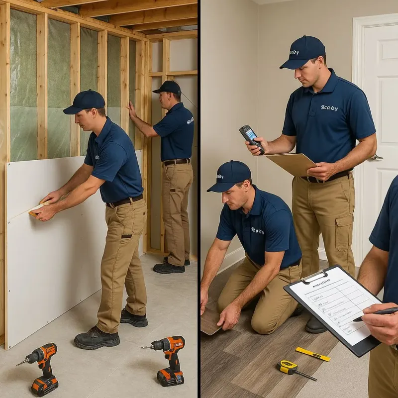 Repairs and Reconstruction process in Goshen, NY