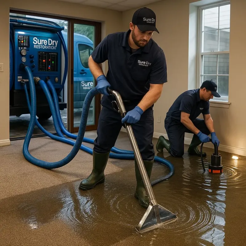 Water Extraction and Removal process in Goshen, NY